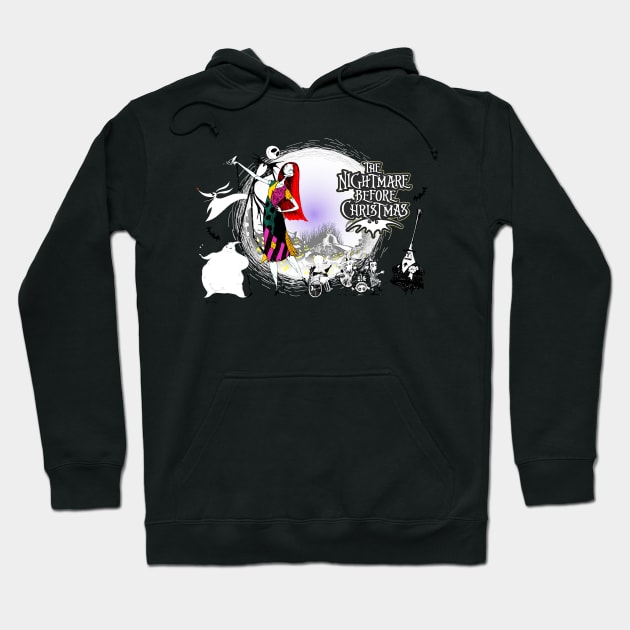 The Nightmare Before Christmas Hoodie by nhatvv